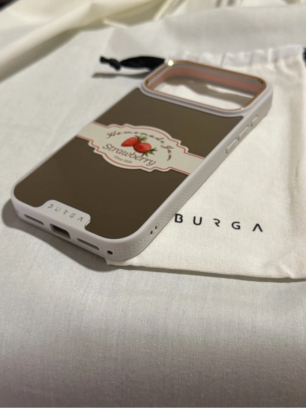 NEW BURGA Grandma's Jam - iPhone 17 Pro Max Case - Elite Mirror Light (MagSafe)